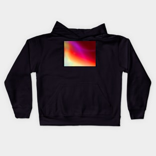 flowing to red Kids Hoodie